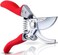 Kynup Professional Bypass Pruning Shears - Heavy Duty Hand Pruners for Gardening, Hedge Clippers, Garden Tools (Red)