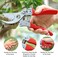 Kynup Professional Bypass Pruning Shears - Heavy Duty Hand Pruners for Gardening, Hedge Clippers, Garden Tools (Red)