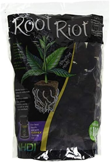 HYDRO DYNAMICS Root Riot Hydro Dynamics Plugs, 100 Cubes