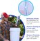 Bluelab Trunv2 Truncheon Nutrient Meter, Digital Conductivity Tester In Water (Scales Include: Ec, 500, Ppm 700, Cf, Tds) Tool For Hydroponic System And Indoor Plant Grow, White