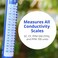 Bluelab Trunv2 Truncheon Nutrient Meter, Digital Conductivity Tester In Water (Scales Include: Ec, 500, Ppm 700, Cf, Tds) Tool For Hydroponic System And Indoor Plant Grow, White