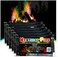 Mystical Fire Flame Colorant Vibrant Long-Lasting Pulsating Flame Color Changer for Indoor or Outdoor Use 0.882 oz Packets 50- Count Box by Mystical Fire