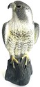 YOFIT Bird Scarecrow Fake Horned Hawk Decoy,Bird Repellent Garden Protectors, Natural Enemy Pest Deterrent Scarecrow