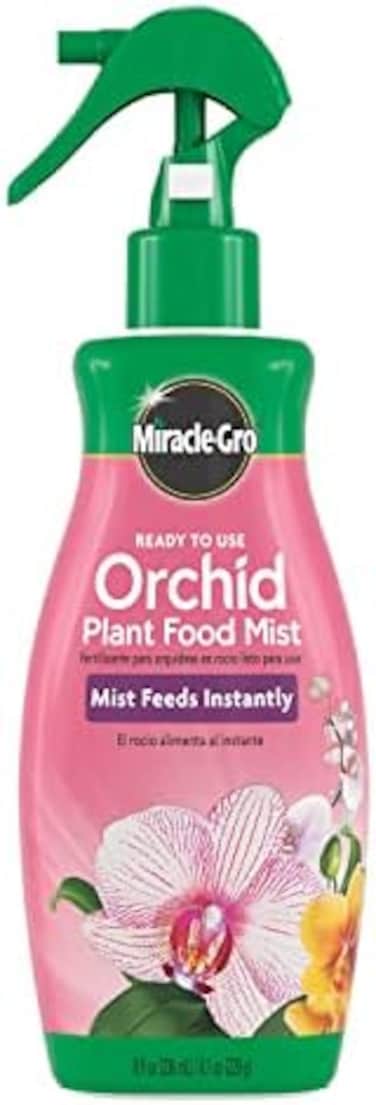 Miracle-Gro Ready-To-Use Orchid Plant Food Mist, 8 oz., Feeds Plants Instantly, 1 Pack