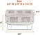 Camerons Products BBQ Smoker Box for Hot and Cold Smoke - Stainless Steel Barbecue Smoke Box includes 2 Fire Starters To Easily Infuse Smoky Flavor with Your Grill On or Off