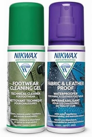 Nikwax Footwear Twin Pack Spray Bottles