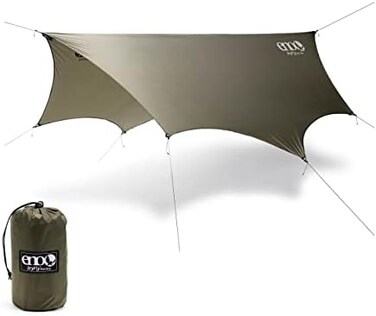 ENO, Eagles Nest Outfitters DryFly Rain Tarp, Ultralight Hammock Accessory