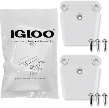 Igloo Set of 2 Cooler Latch Posts &amp; Screws (Part #24013)