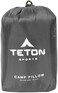 وسادة التخييم الرياضية من Teton Sports مثالية في أي وقت تسافر؛ للتخييم، وحفلات الظهر، والطائرات، والرحلات الطرق؛ وسادة مريحة لدعم الرقبة والقطن؛ يمكنك أخذها في أي مكان؛ وسادة قابلة للغسل