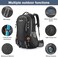 G4Free 50L Backpack Hiking Waterproof with Rain Cover Backpack Mountaineering Travel Camping Trekking Daypack Outdoor Sports for Men Women