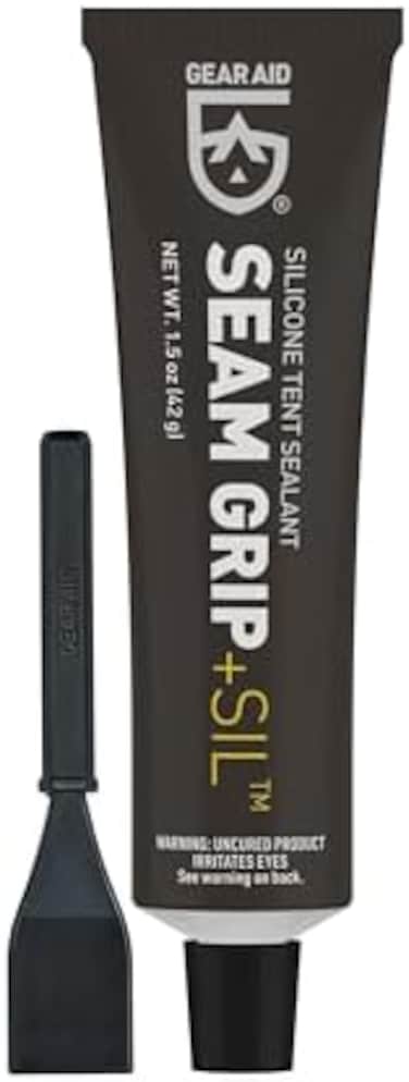 GEAR AID Seam Grip SIL Silicone Sealant for Silnylon Tents and Tarps