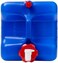 Reliance Controls Products Aqua-Tainer 7 Gallon Rigid Water Container, Blue, 11.3 Inch x 11.0 Inch x 15.3 Inch