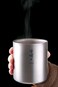 Snow Peak&rsquo;s Titanium H300 Stacking Mug, TW-123, Premium Titanium, Made in Japan, Ultralight for Camping, Backpacking Everyday Use, Lifetime Product Guarantee