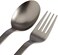 Snow Peak Men's Fork and Spoon Set, SCT-002, Japanese Titanium, Ultralight, Compact for Camping, Backpacking, Daily Use, Made in Japan, Lifetime Product Guarantee, Silver, One Size