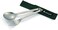 Snow Peak Men's Fork and Spoon Set, SCT-002, Japanese Titanium, Ultralight, Compact for Camping, Backpacking, Daily Use, Made in Japan, Lifetime Product Guarantee, Silver, One Size