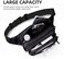 FREETOO Waist Pack Bag Fanny Pack for Men&amp;Women Hip Bum Bag with Adjustable Strap for Outdoors Workout Traveling Casual Running Hiking Cycling