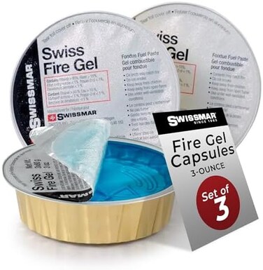Swissmar F65200 Fire Gel Cans, 3-Ounce, Set of 3