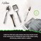 Life 2 Go Camp Cooking Utensil Set &amp; Outdoor Kitchen Gear Cookware Kit, Portable Compact Carry Case for Camping, Hiking, Travel, BBQ Grilling Stainless Steel Accessories Spoon &amp; Fork