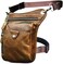 Le'aokuu Leg Bag Leg Pocket Motorcycle Leg Bag Waist Bag Genuine Leather Thigh Bag 3112