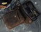 Le'aokuu Leg Bag Leg Pocket Motorcycle Leg Bag Waist Bag Genuine Leather Thigh Bag 3112