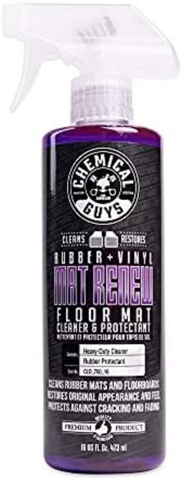 Chemical Guys Floor Mat Cleaner and Protectant (Rubber and Vinyl), 16 fl. Oz, CLD_700_16