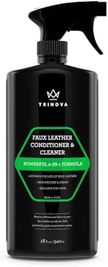 TriNova unisex-adult Faux Leather Cleaner &amp; Conditioner