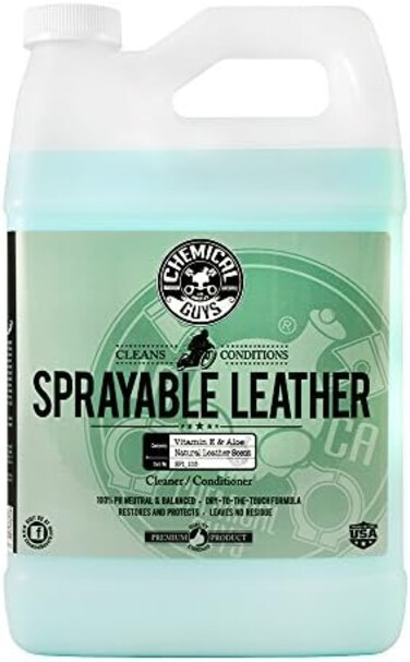 Chemical Guys SPI_103 Sprayable Leather Cleaner and Conditioner in One (1 Gal)
