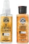 Chemical Guys SPI_109_04 Leather Cleaner and Conditioner Complete Leather Care Kit for Use on Car Interiors, Leather Apparel, Furniture, Shoes, Boots, Bags &amp; More (2-4 fl oz Bottles)