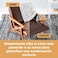 Furniture Clinic Leather Recolouring Balm - Leather Colour Restorer for Sofas, Leather Colour Repair for Faded &amp; Scratched Leather Upholstery, Car Seats, Shoes and Clothing - 16 Colours (Ivory)