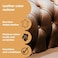 Furniture Clinic Leather Recolouring Balm - Leather Colour Restorer for Sofas, Leather Colour Repair for Faded &amp; Scratched Leather Upholstery, Car Seats, Shoes and Clothing - 16 Colours (Camel)