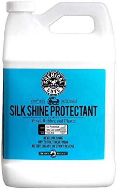 Chemical Guys Tvd_109, Silk Shine Spray-Able Dry-To-The-Touch Dressing/Protectant For Tires, Trim, Vinyl, Plastic And More, 1 Gal/128 Oz