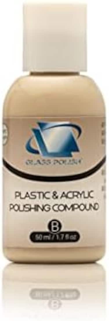 Glass Polish 14017 Plastic &amp; Acrylic Polishing Compound for Professional High-Gloss Micro Finishes - 50ml