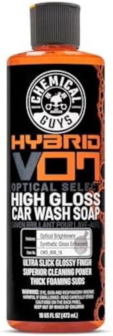 Chemical Guys Cws_808_16 Hybrid V7 Optical Select High Suds Car Wash Soap - 16 Oz