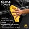 Mighty Cleaner Absorber Shammy Cloth Chamois Towel - Car Towel - Synthetic Chamois Leather Towel For Home - Car Cleaning Cloth - PVA Towel - Car Drying Towel - Best Shammy Cloth - Car Wash Cloth =