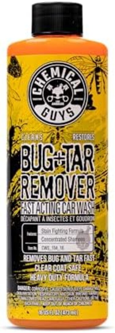 Chemical Guys Bug &amp; Tar Heavy Duty Car Wash Shampoo (16 Oz), Cws_104_16
