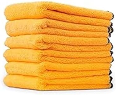 Chemical Guys MIC_507_06 Professional Grade Premium Microfiber Towel, Gold (16 in. x 24 in.) (Pack of 6)