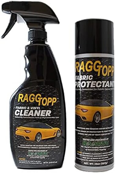 Raggtopp Convertible Top Care Kit - Fabric Cleaner and Prote