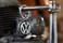 TROIKA Keyring KR16-05/VW VW Emblem 1 Key Ring Also Official Licensed by Volkswagen - Cast Metal - Original, 7 cm, Black/Silver, 7 cm, Keyring