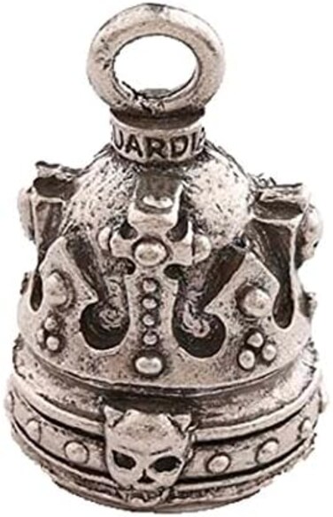 Guardian Bell Crown Of Scales Guardian Bell Motorcycle Accessories - Harley Hd Gremlin New Ride Bell Keyring Mod Dyna Fxr Custom Triumph Heritage Sportster Chopper 1200 Iron 880 Vulcan Goldwing Honda