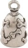 Guardian Bell Good Luck Bells w/Keyring &amp; Black Velvet Gift Bag   Motorcycle Bell   Lead-Free Pewter Bell   Made in the USA