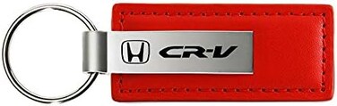 Honda CRV Red Leather Car Key Chain, Official Licensed