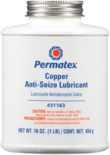 Permatex (Pack of 1, 1 lb) - Permatex 31163 Copper Anti-Seize Lubricant, 0.5kg
