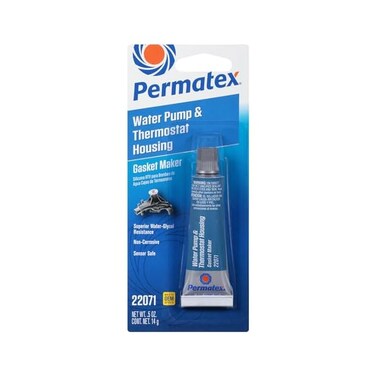 Permatex 22071 Water Pump and Thermostat RTV Silicone Gasket, 0.5 oz., 0.5 Ounce, blue