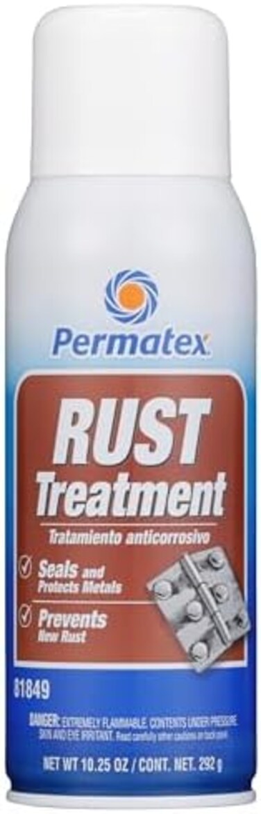 Permatex 81849 Rust Treatment, 10.25 oz. net Aerosol Can