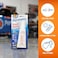 Permatex High Temperature Thread Sealant, 50 ml White