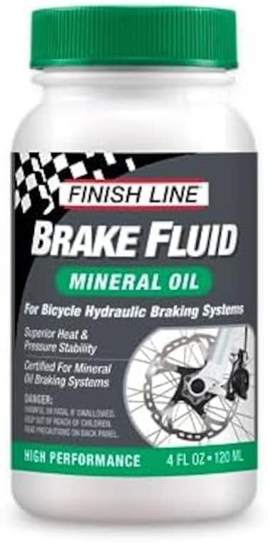 Finish Line High Performance Mineral Oil Brake Fluid, 120ml