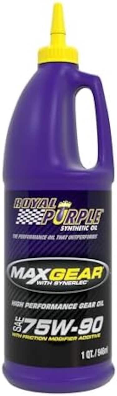 Royal Purple 01300 Max Gear 75W-90 High Performance Synthetic Automotive Gear Oil, 1 Quart (32 Ounces)