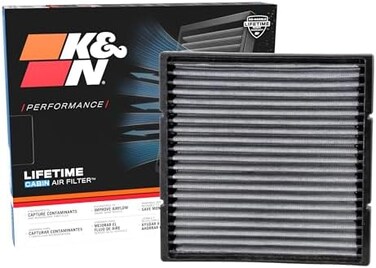 K&amp;N Premium Cabin Air Filter: High Performance, Washable, Lasts For The Life Of Your Vehicle: Designed For Select 2000-2014 Toyota/Subaru/Mitsubishi/Lexus Vehicle Models, Vf2002