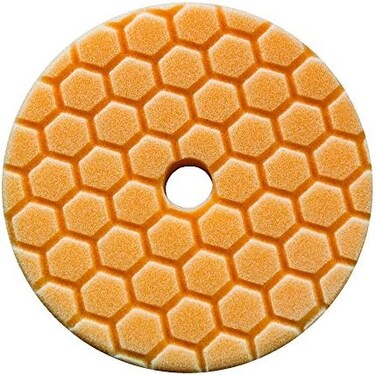 Chemical Guys Hex-Logic Quantum Medium-Heavy Cutting Pad, Orange, 5.5Inch, Bufx112Hex5
