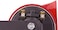 HELLA 007424801 Twin Trumpet High/Low Tone 12V Horn Kit with Bracket, Red